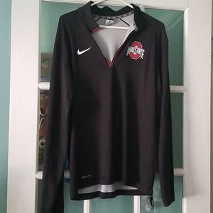 Ohio State Dri-Fit Quarter Zip
